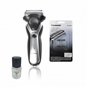 Электробритва Panasonic ES-RT87-S520-AS1 с дополнительным комплектом из лезвия WES-9068Y-1361 и маслом WES-8196X-7911